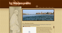 Desktop Screenshot of bhurijanadasa.com