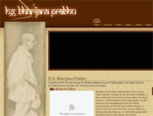 Tablet Screenshot of bhurijanadasa.com